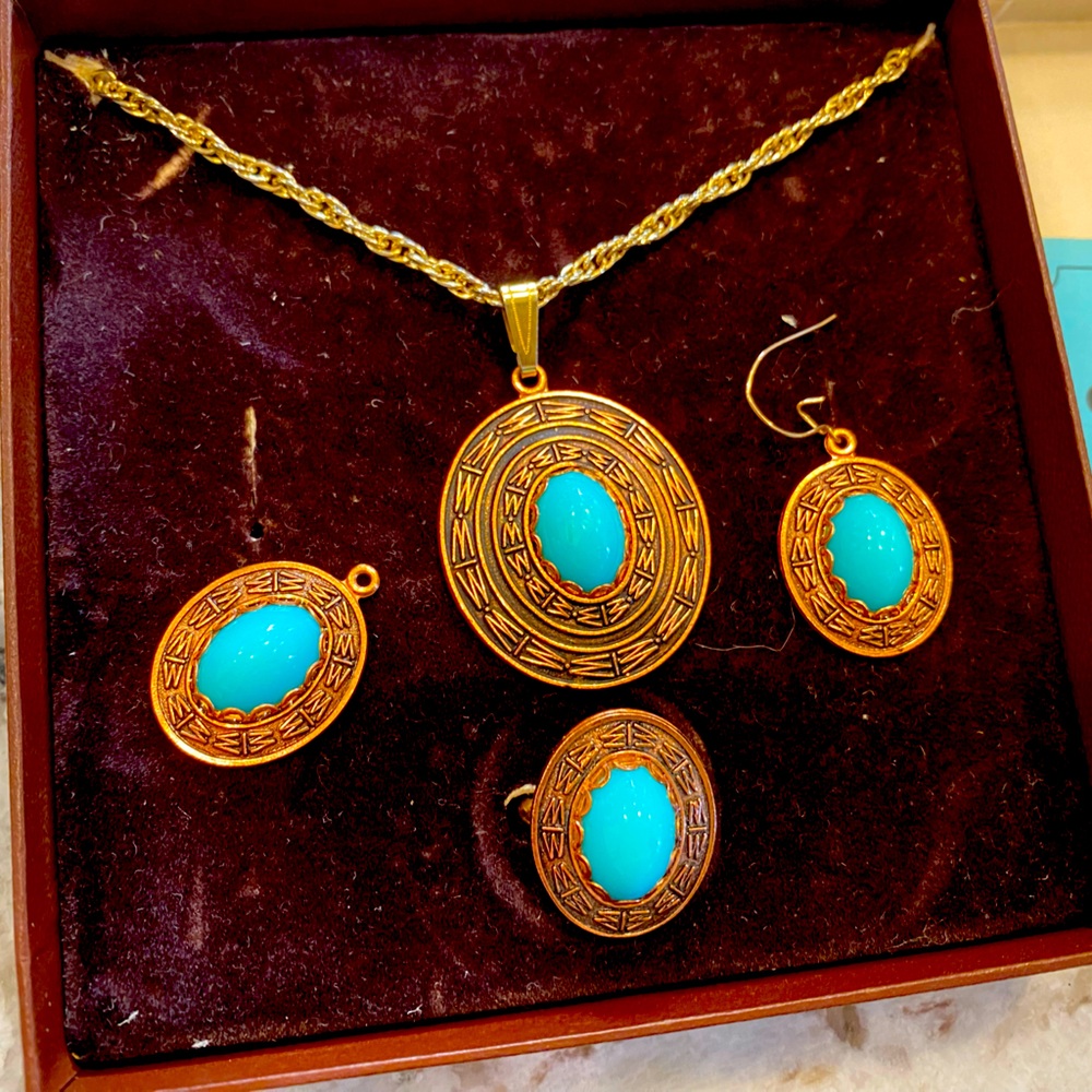 Coppercraft Jewelry set